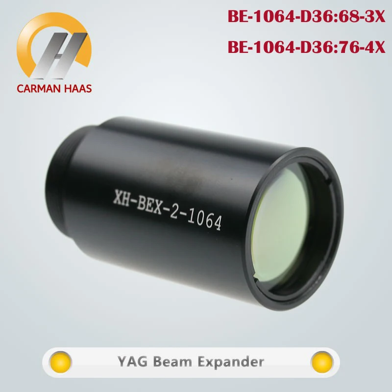Расширитель луча Carmanhaas Fiber YAG 1064 нм 3X 4X для лазерной сварки M22 * 0 75 лазерная