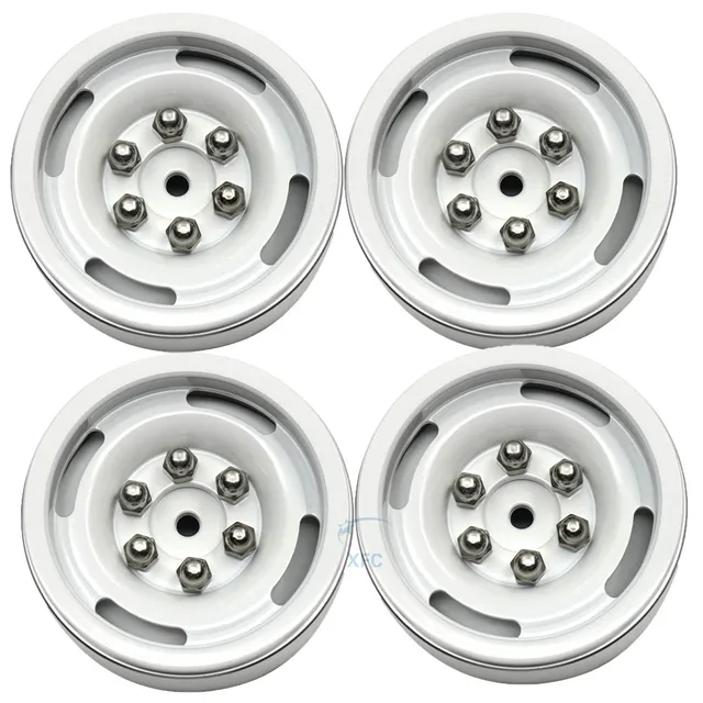 Best Offers 4pcs Alloy Metal 1.9" Heavy Duty Beadlock Wheel Rims Set For 1/10 RC Crawler Car Axial SCX10 RC4WD D90 CC01 Traxxas TRX4 TRX-4