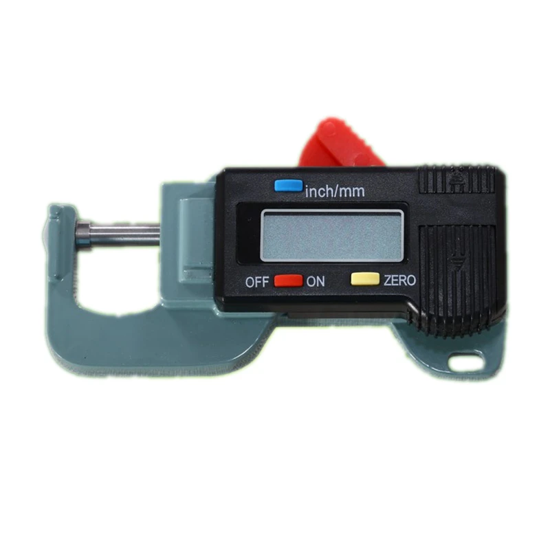 Precise 0.01mm Mini Digital Thickness Gauge Meter 10mm Metal Horizontal