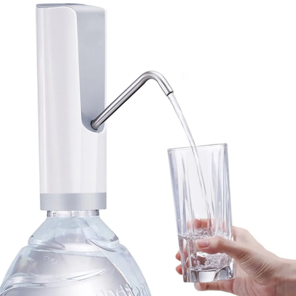 

Wireless Rechargeable Automatic Electric Water Bottle Dispenser Drinking Water Pump Switch Drinkware Tools