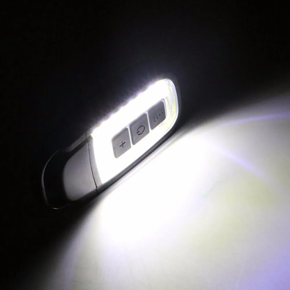 

Mini LED Flashlight Keychain Portable Keyring Light Torch Key Chain 3 Modes Emergency Camping Lamp backpack light tx