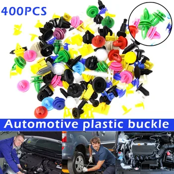 

400Pcs Car Door Panel Wheel Bearing Trim Molding Clips Assortment Kit M8617