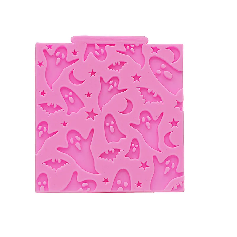 Halloween Ghost Cream Cake Silicone Mold Handmade Chocolate Craft Mold Cake Dessert Decorative Mold DIY Cake Bakery Tools