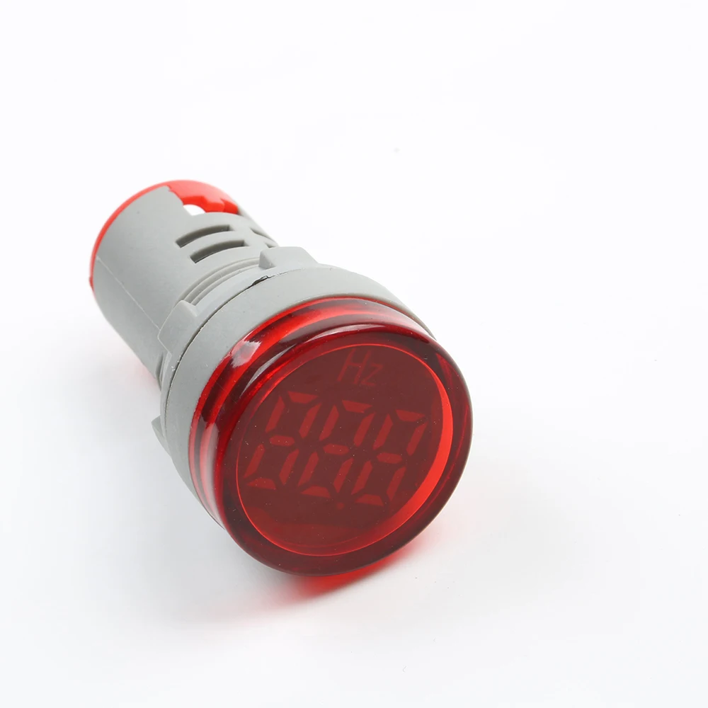 Цифровой дисплей электричество Герц метр частотомер индикатор светильник переменного тока красный комбинированный тестер 0-99 Гц зеленый белый желтый