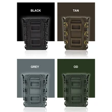 ActionUnion 5,56 мм/7,62 мм быстро маг Чехол Тактический Подсумок Molle быстро прикрепляется быстро тянется мягкий чехол для охоты