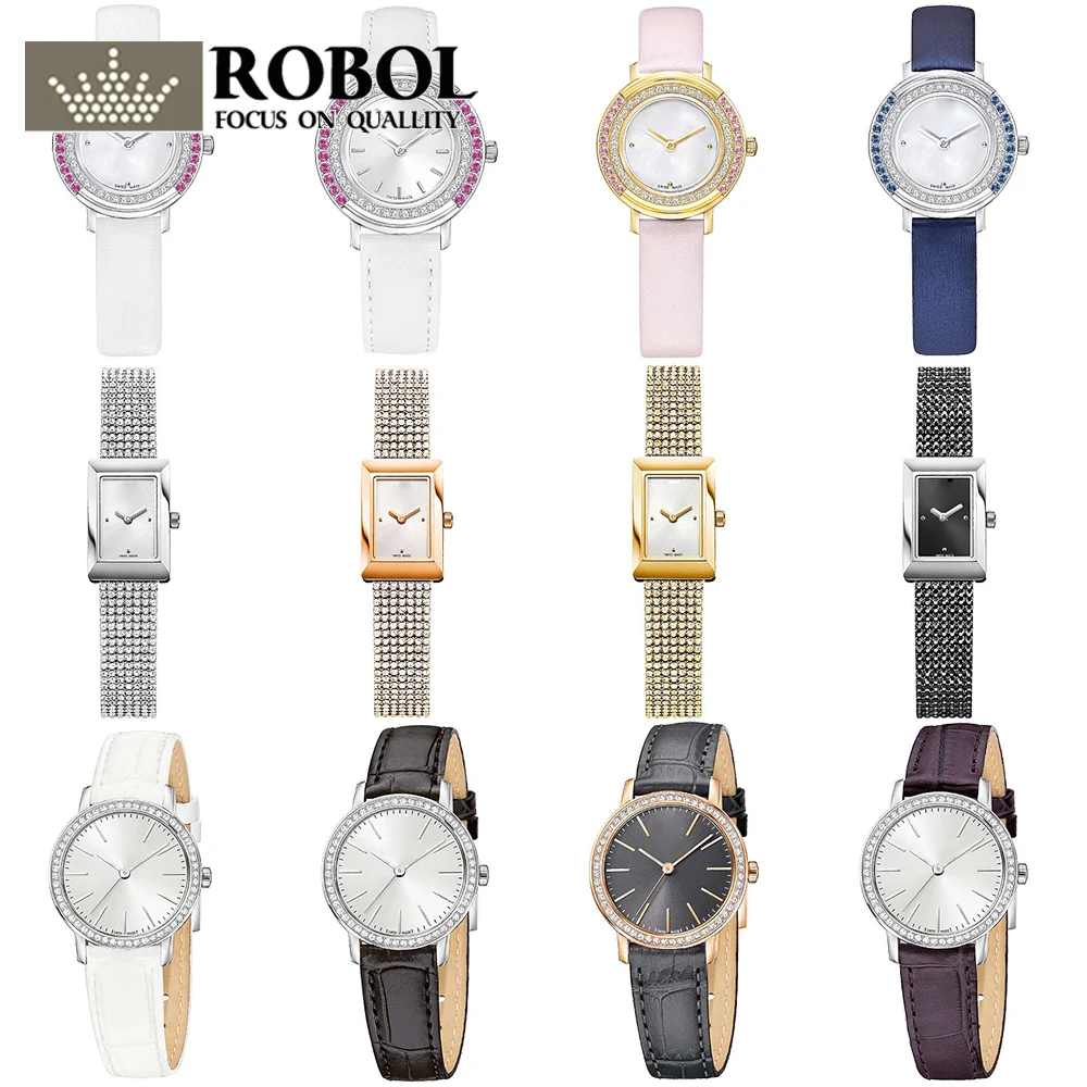 

ROBOL High Quality SWA Ladies ashion Swan Models Alloy Watches Lasting Wear Without Deformation Pictures Please Contact Seller