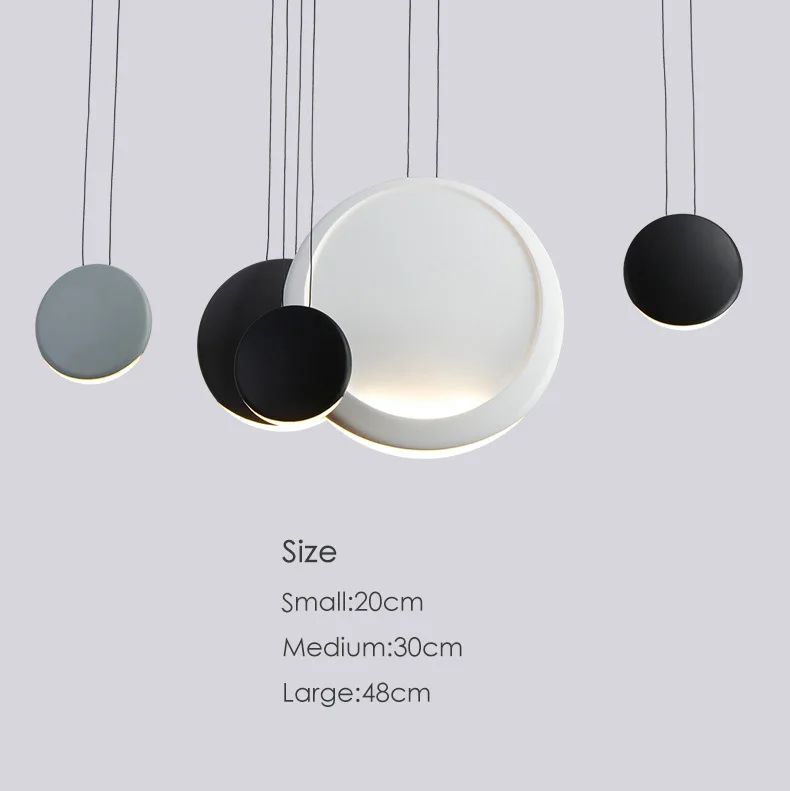 Скандинавский пост-современный минималистичный подвесной светильник для гостиной, столовой, светодиодный подвесной светильник, креативные подвесные лампы для кухни