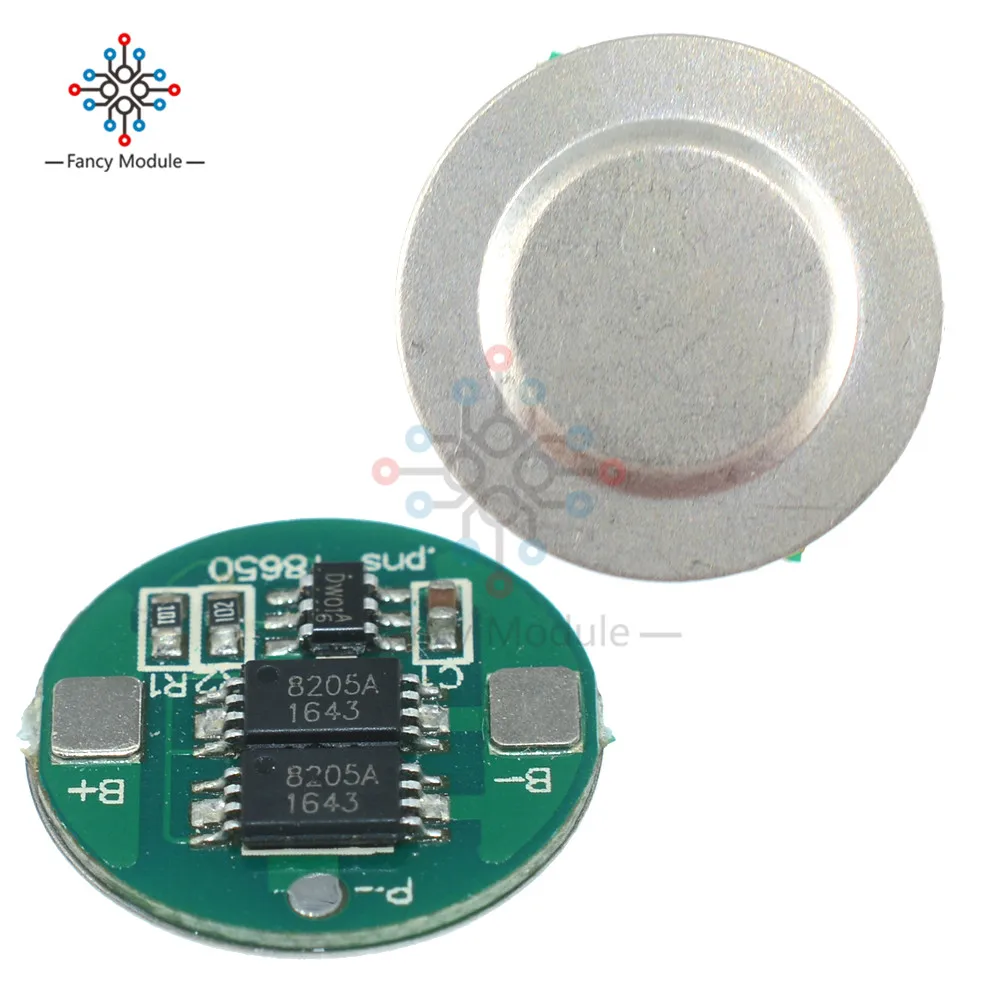 

10Pcs Dual MOS Battery Protection Board for 18650 Lithium Battery