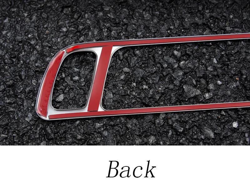 Наклейки из нержавеющей стали для автомобиля, накладка на панель кондиционера для автомобиля Audi Q5 2009-, автомобильные аксессуары