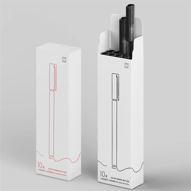 Ручка Xiaomi Mijia сверхпрочная для письма 0 5 мм черная ручка пуля ручки подписей