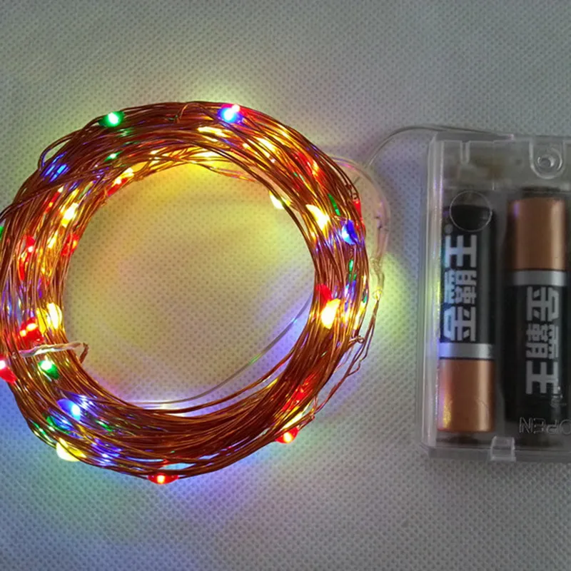 10M 100 LED Copper Wire String Lights Warm White LED Strings for
