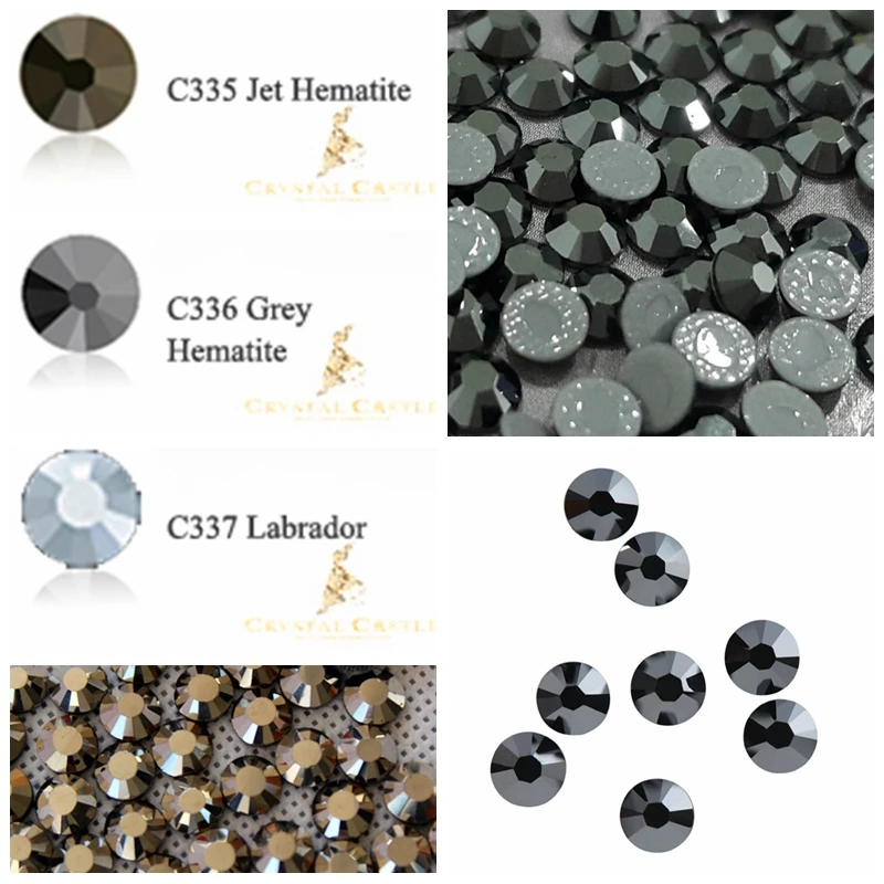 jet henatite grey hematite labrador flatback stone_800
