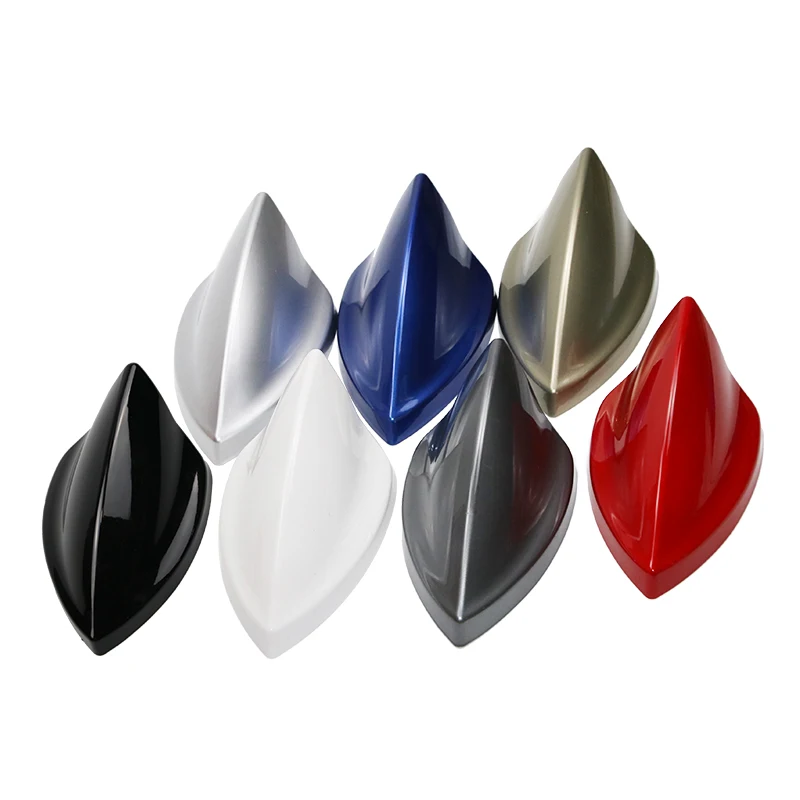 

Jun cheng Auto Signal Radio Aerials Car Shark Fin Antenna FM/AM Amplifier for BMW Honda Kia Mazda Car Roof Shark Antennas