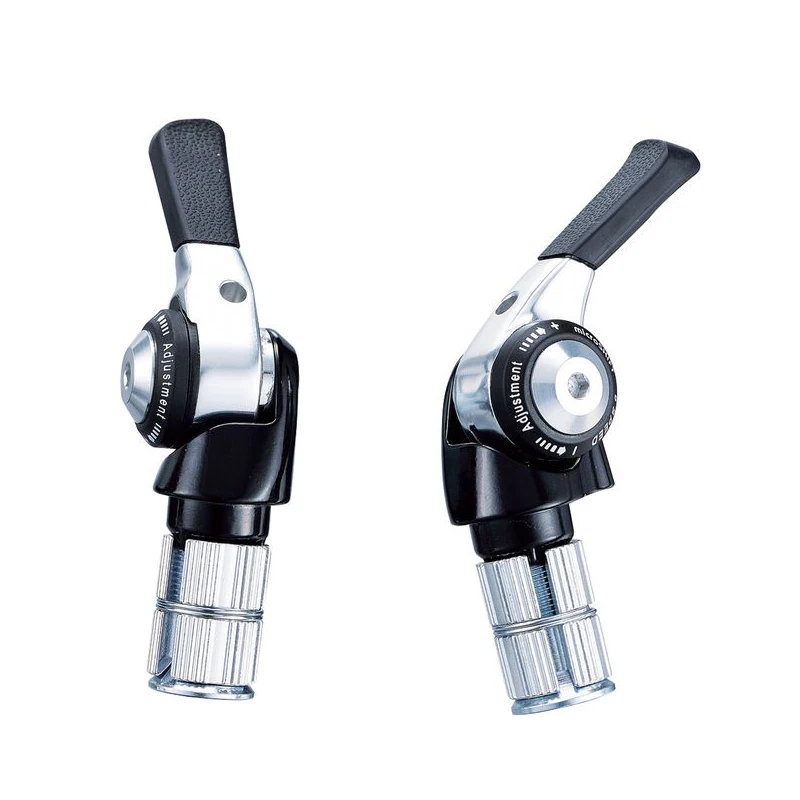 Commande Vitesse Double 8 Vitesses Leviers De Vitesse Micronew Double 2x8 Vitesses Pour Vélo De Route - Compatible Shimano, Type SB-R482 - Noir Leviers Compatibles Shimano 8 Vitesses