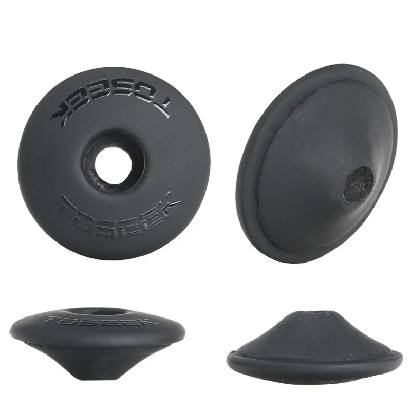

TOSSEEK 1-1 / 8 " Mtb Bike Carbon Headset Top Cap With Headset Expander Plug Carbon Fork Steerer Plug Bike Accessory