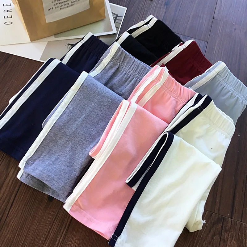 Брюки AiLe Rabbit повседневные для мальчиков и девочек модные дикие брюки Brother and Sister