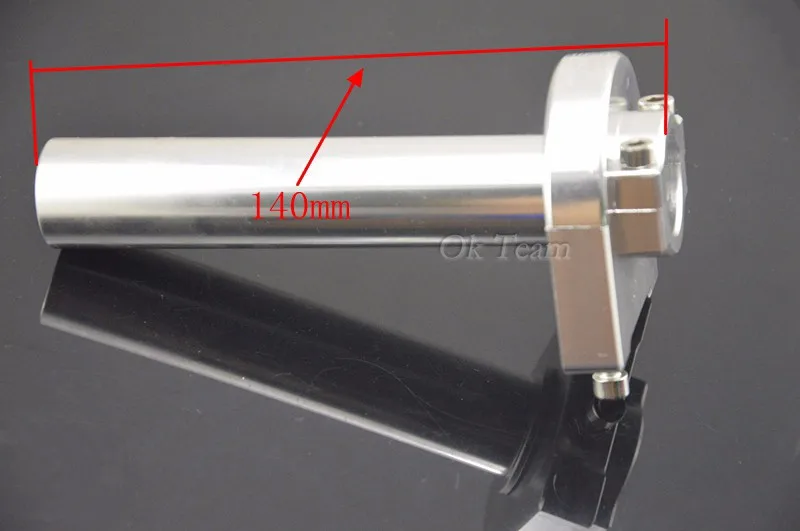 Универсальный, 22 мм, 7/8 дюйма CNC алюминиевый акселератор, дроссель, поворотные ручки, мотоциклетные ручки, синий, черный, красный, серебристый цвет
