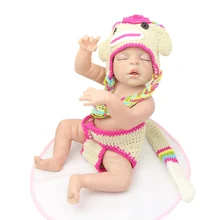 Reborn Baby Dolls 55CM /22Inch Full Body Silicone Vinyl Sleeping Newborn Girl Babies Toy Kids Birthday Christmas Gift