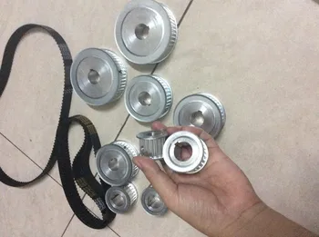 

Free shipment 30-AT10-20teeth 15mm bore alumin7m alloy material belt gear