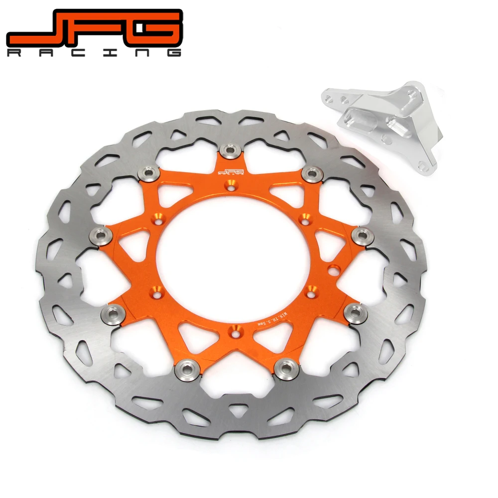 

Motorcycle 320MM Floating Brake Disc + Bracket Fit For 4 Pot Caliper HF6 KTM SX XC XCW SXF XCF XCFW EXC 125-530 Supermoto Motard