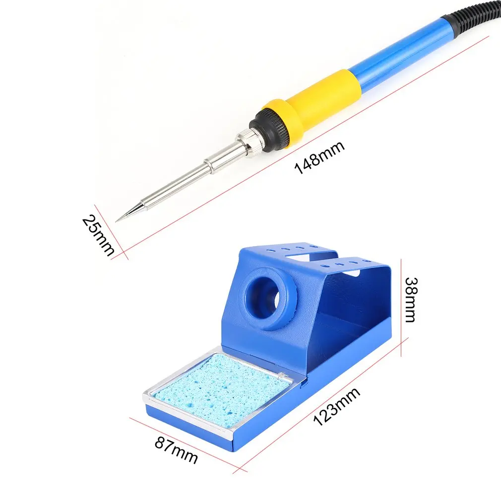 

72W Electric Iron Soldering Station Solder SMD Welder Welding Tool Adjustable Temperature Rework Phone Tablet Repairing
