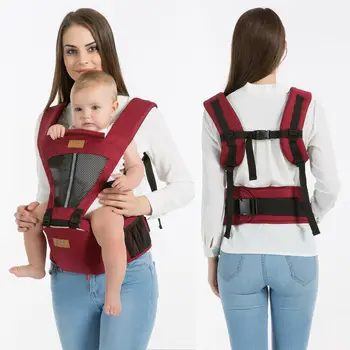 

Pudcoco Baby Carrier With Hip Seat Removable Multifunctional Waist Support Stool Strap Carriers