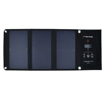 

High Quality 21W Portable Foldable Solar Panel Charger Dual USB Ports Solar Phone/Tablet/Battery Charger for iphone Sumsung HTC