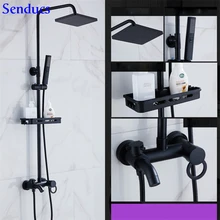 Compare Prices On Shower Systems Squared Online Ping Low Senducs Black Batrhoom Shower Set Price Bathroom System Square Raining Top