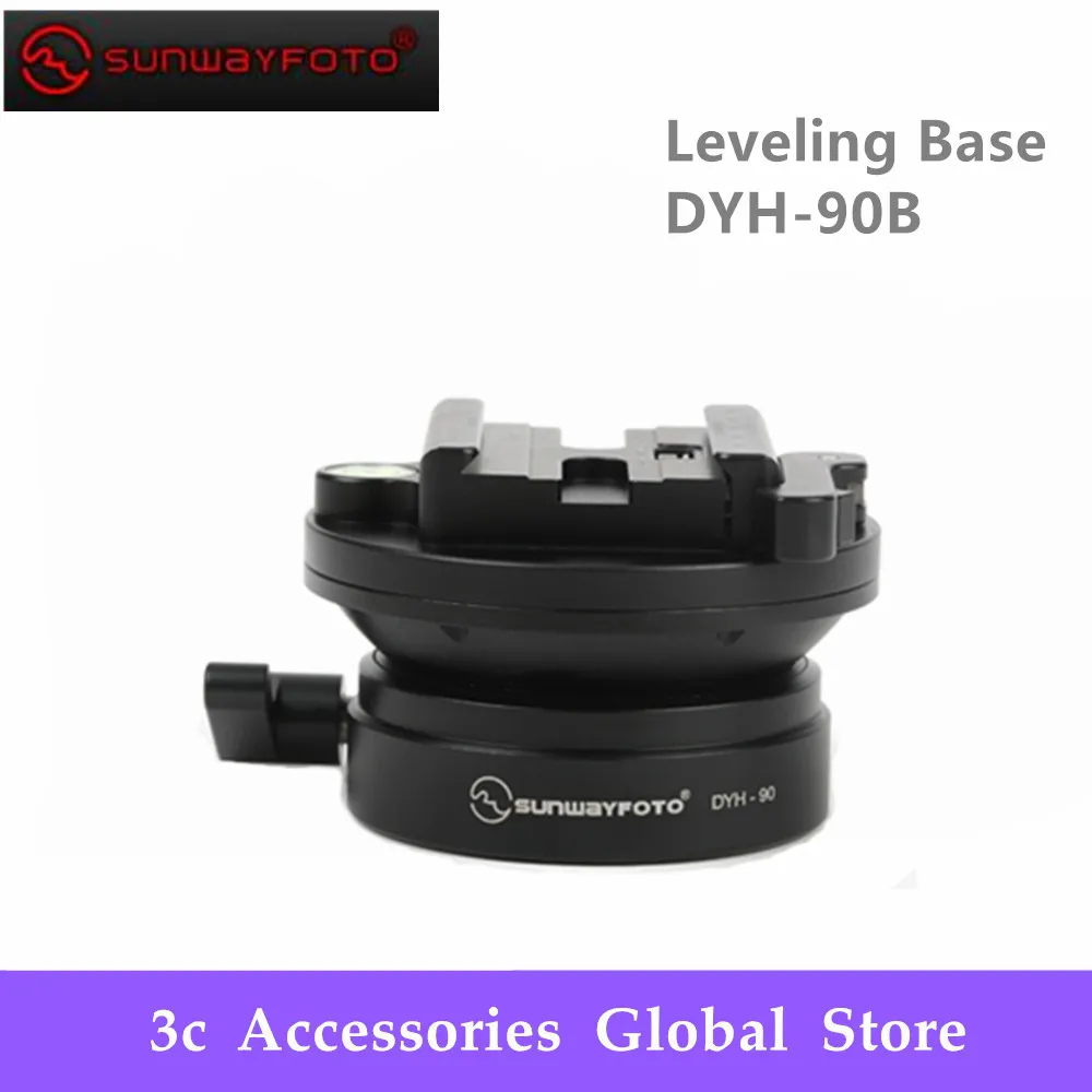 

SUNWAYFOTO Leveling Base DYH-90B Level Tripod for DSLR Camera Tripode Ballhead Tripod leveling base Panoramic LevelTripod