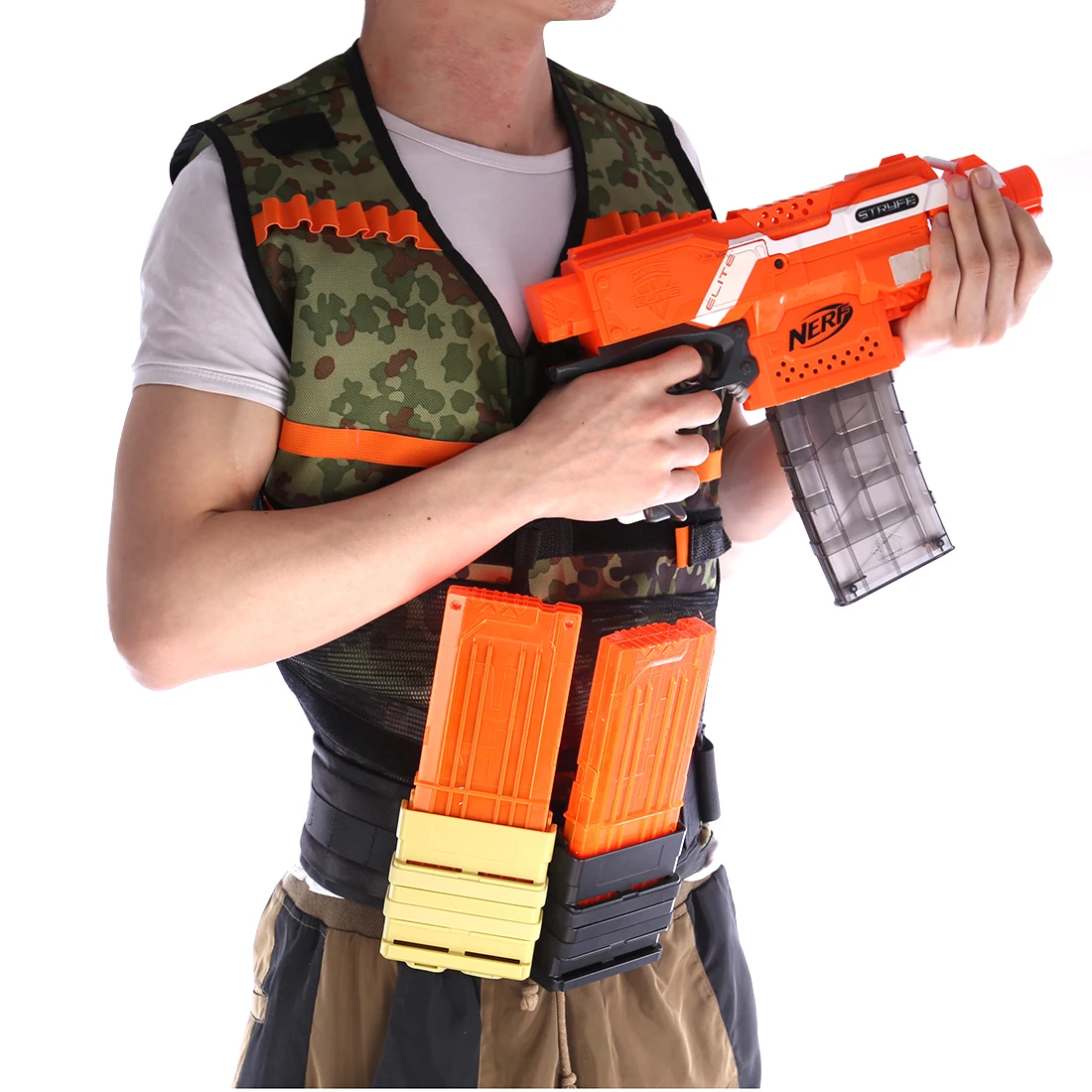 MODIKER детское регулируемое тактическое оборудование для Nerf N-strike Elite с 20 шт. флуоресцентные пенные дротики US Boys