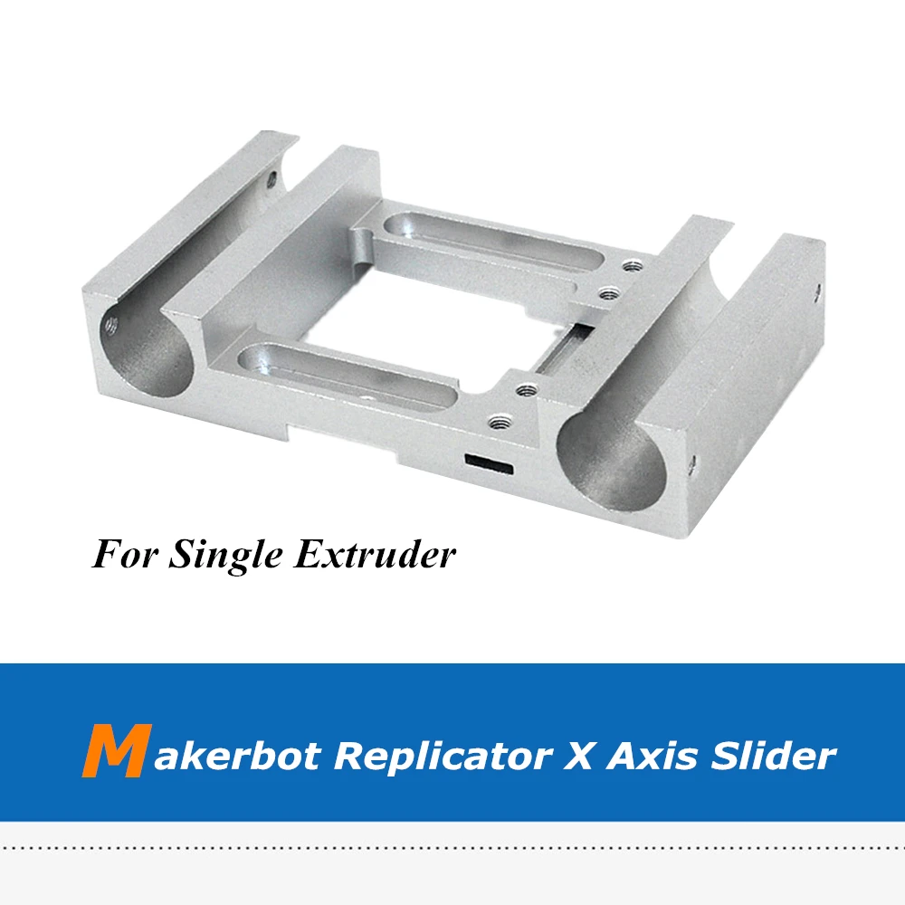 

Makerbot Replicator 3D Printer X Axis Slider Block For Single Extruder