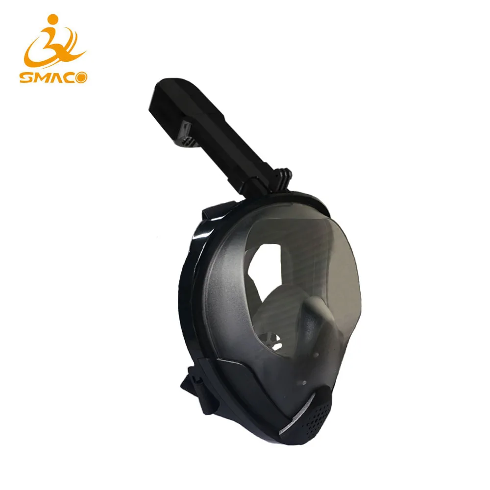 SMACO Original Snorkel Mask Full Face Scuba Diving Mask 180 Degree View