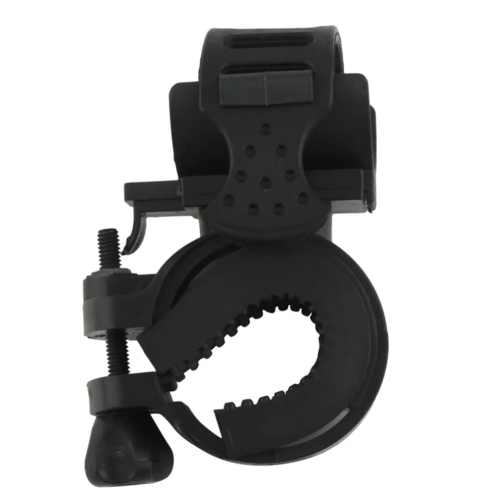 360 Degree Cycling Bicycle Bike Mount Holder for LED Flashlight Torch Clip Clamp