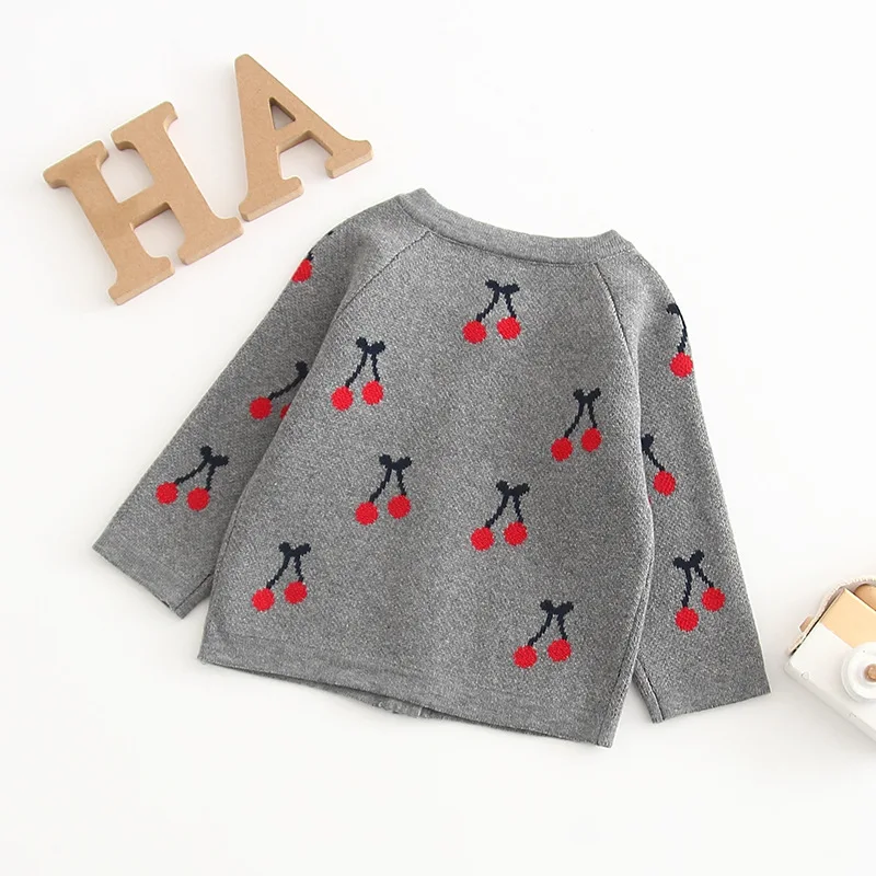Детский вязаный кардиган, свитера для девочек, вязаные свитера для маленьких девочек, верхняя детская весенняя одежда, детское пальто, LZ118