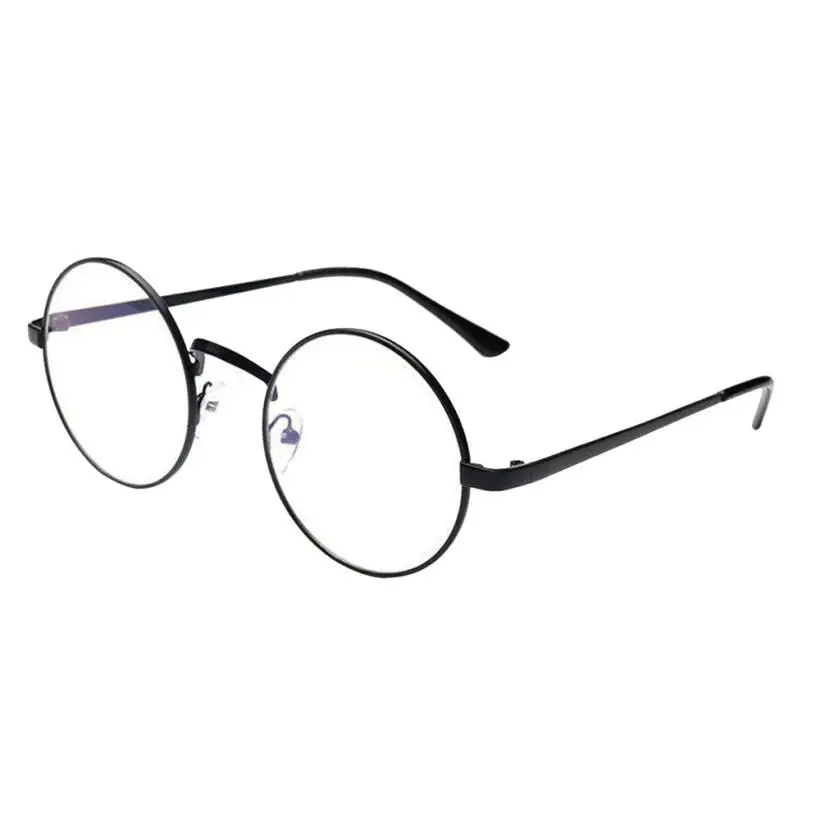 Snowshine4#5003 Модные солнцезащитные очки для женщин унисекс Классическая Металлическая оправа зеркальные круглые мужские очки oculos Прямая - Цвет линз: Бежевый