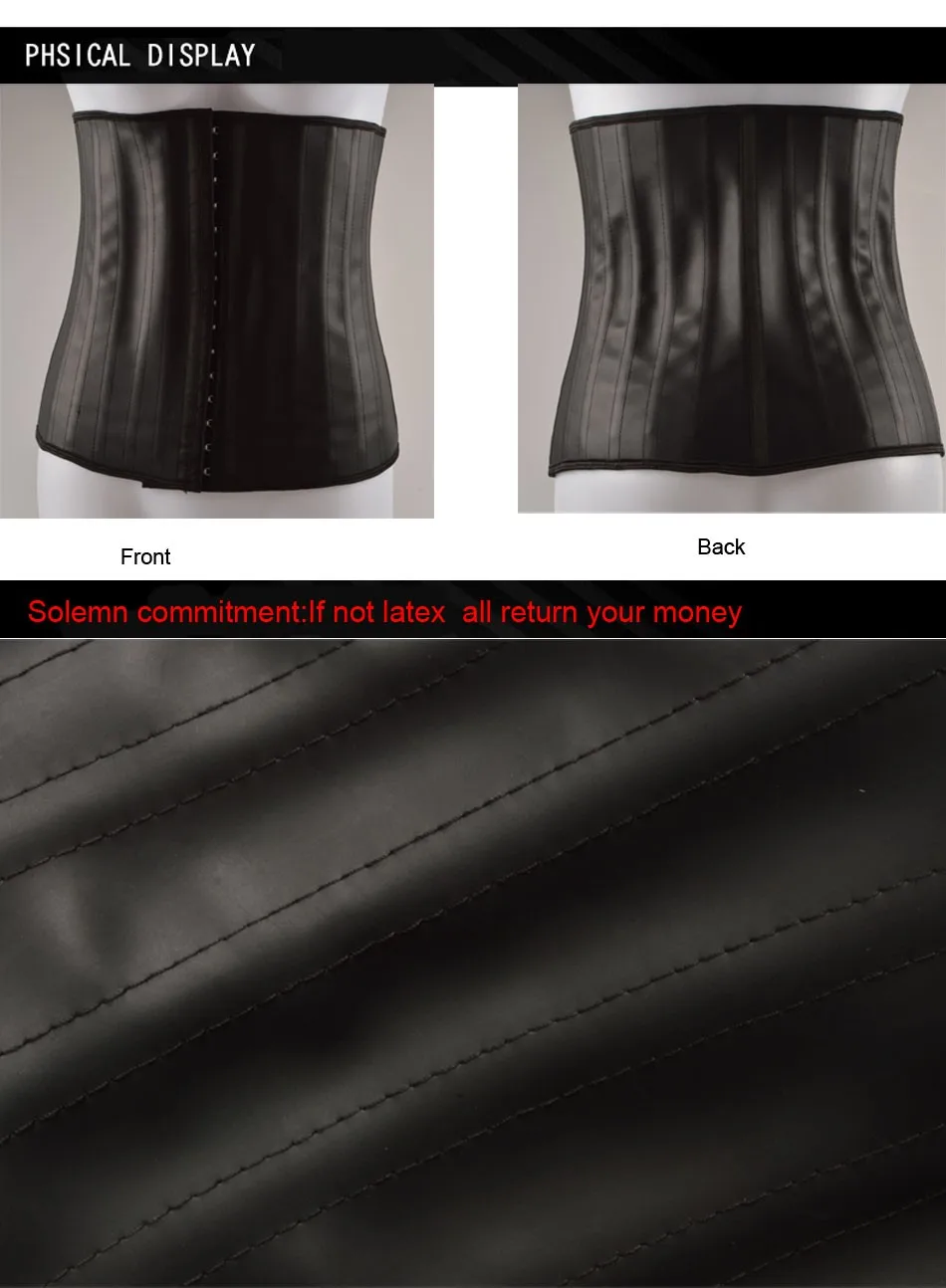 shapewear for women Waist Trainer Corsets Latex gaine ventre Steel slimming underwear body Shaper women Bustiers colombian girdles Modeling Strap shapewear for dresses