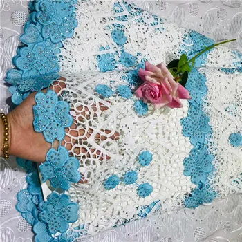 

New Arrival African Lace Free Shipping ! African Net Lace High Quality French net Fabric with gold thread Embroidery(WDLY-2-19