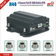 H.264 видеорегистратор автомобиля системы видеонаблюдения для автомобиля, 4 г мобильного автомобильный видеорегистратор комплекты, h40-4g DVR+ 4 камеры+ 1 7' ЖК-дисплей монитор