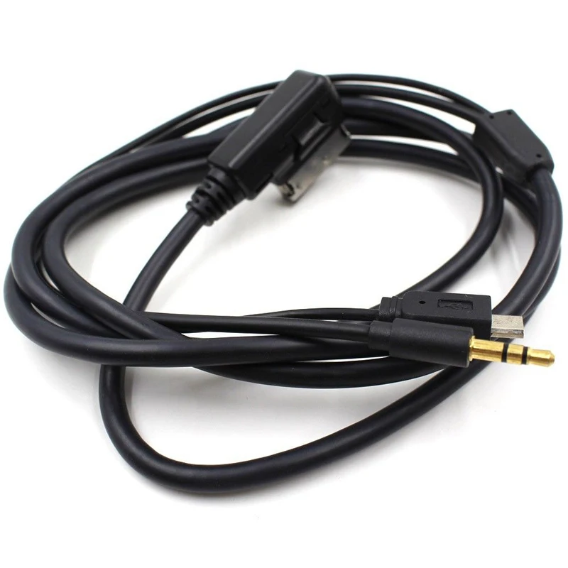 Biurlink 5 шт. AMI/MDI BOX Интерфейс Micro USB зарядка AUX 3 мм аудио кабель адаптер для Audi VW Android
