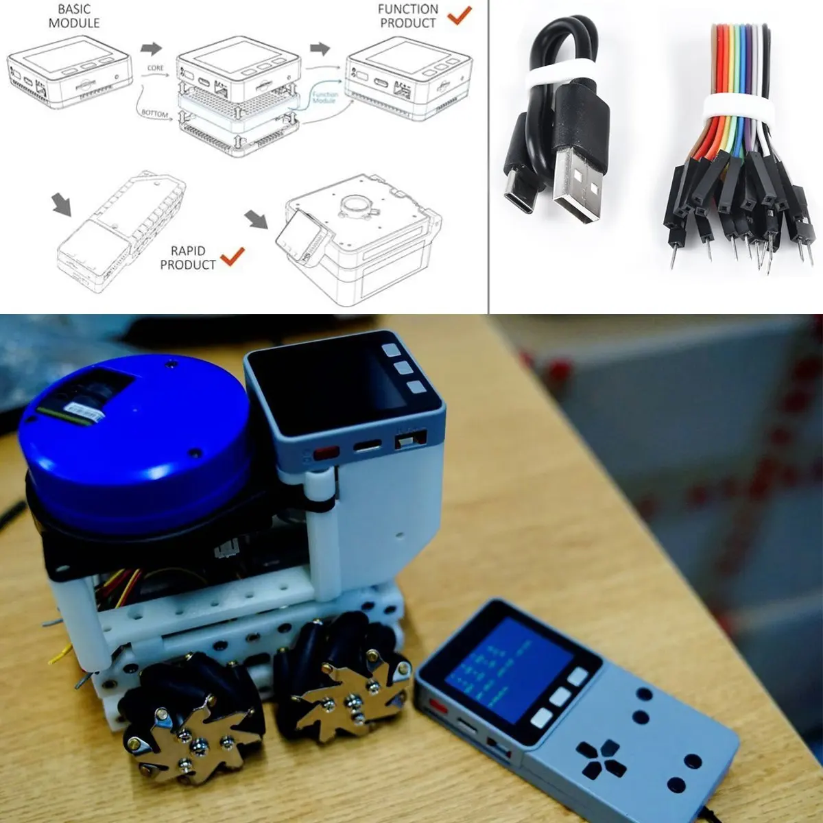 Hot-ESP32 макетная плата комплект Wifi Bluetooth расширяемая Совместимость со встроенным MPU9250 с Arduino ESP32 M5Stack