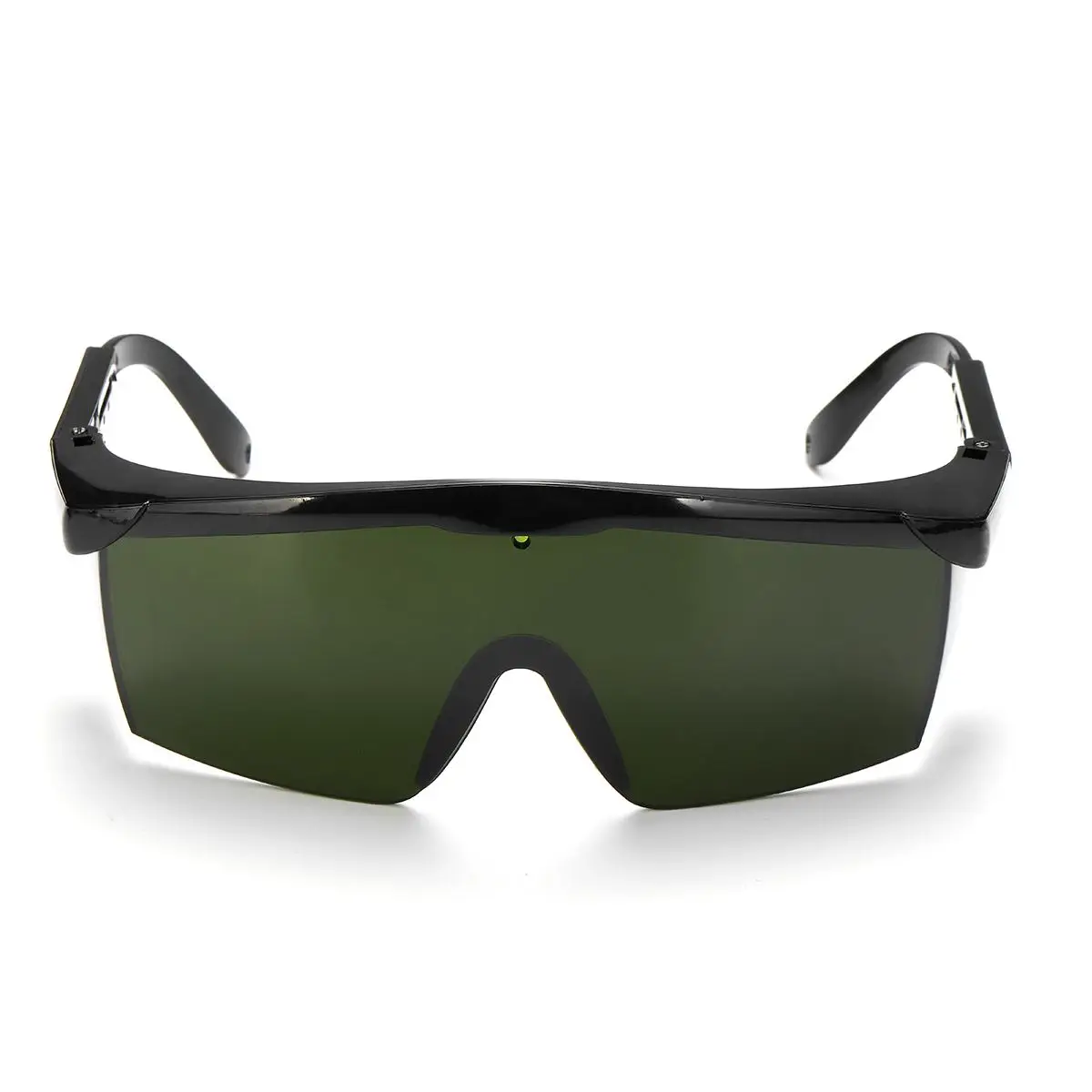 Dark Green Лазерные защитные очки световые защитные очки акрилат+ Поликарбонат простой дизайн 15x14x6 см - Цвет: Dark Green