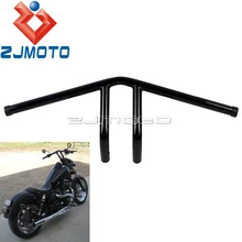 Универсальный мотоцикл Buffalo T Бар Ручка Бар " виски руль для Harley Sportster Dyna Кафе Racer Chopper Bobber Cruiser