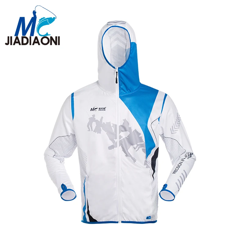 

JIADIAONI Quick Dry Breathable Fishing Shirt Summer UV-Protection Jackets Men Jacket Men'S Fishing Clothes Outdoor Camping