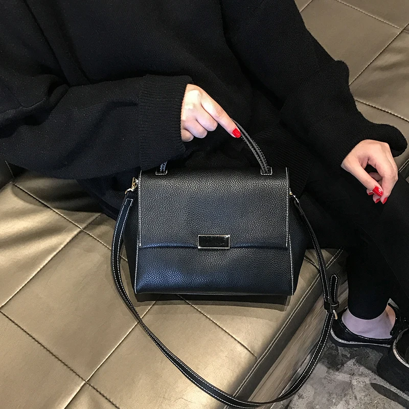 

2018 New Top-handle Bags Famous Designer Brand Ladies Fashion Bag Luxury Handbag Women Genuine Leather