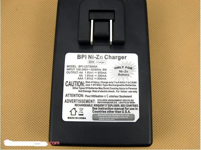 8 шт Ni-Zn 1,5 v 1,6 V AA mwh аккумуляторная батарея+ 1 шт AA/AAA зарядное устройство