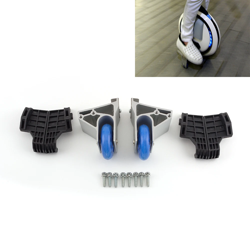 

Pair Aluminum Alloy Auxiliary Wheel for Ninebot One C C+ E E+ Electric Unicycle Scooter Assistant Training Wheels Set