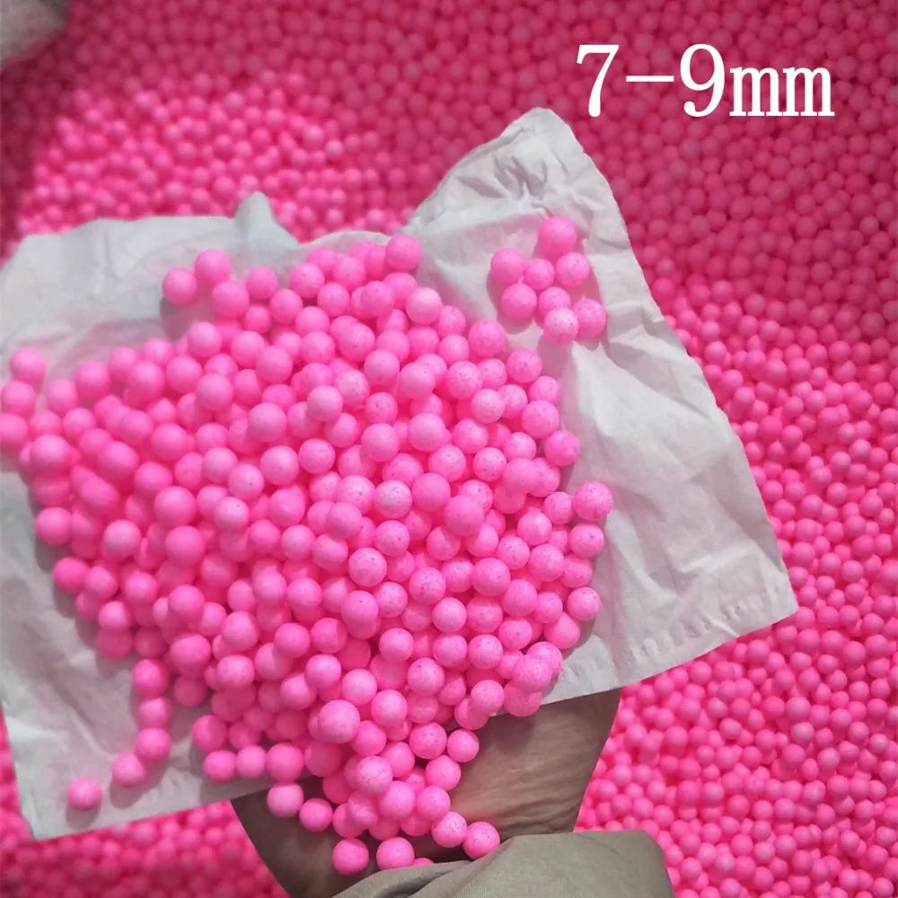 13000 шт 7-9 мм мини цветные круглые поролоновые шарики хрустальные бутылки украшения детские игрушки «сделай сам» Caft бусины из пенополистирола
