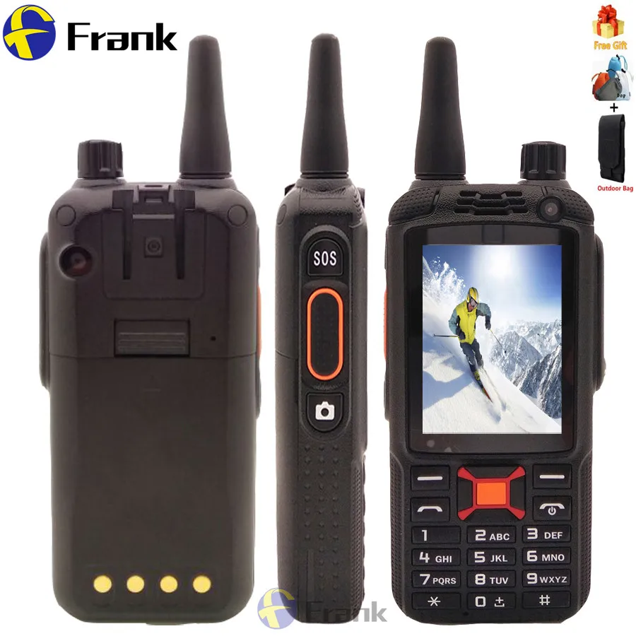 Original 3G WCDMA IP68 F22 Waterproof Smartphone Walkie Talkie GPS Wifi