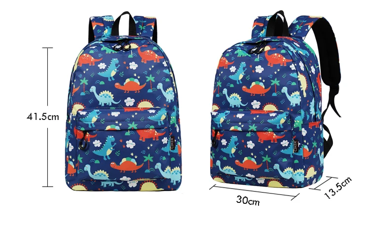 WINNER Backpack Cartoon Dinosaur Printed Backpack Student School Bags For Teenage Girls Boys Children Kids Backpack 2019 (9)