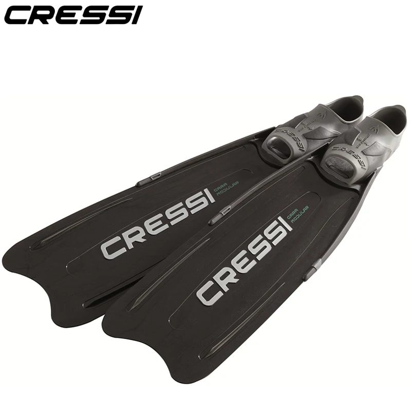 Cressi GARA MODULAR Free Diving Long Fins Professional Interchangeable  Blade Fins for Adults Men Women - AliExpress